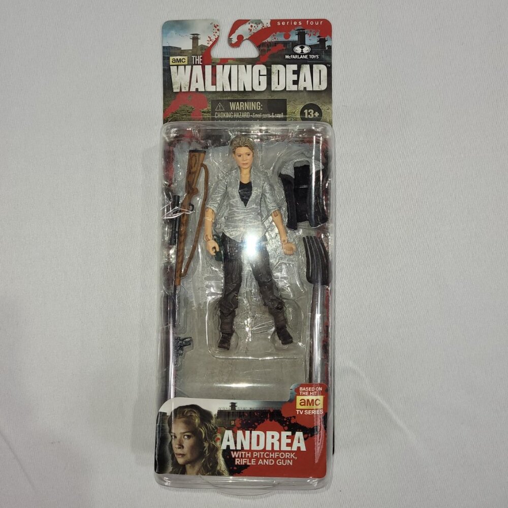 The Walking Dead Series 4 Andrea 2013 Action Figure by McFarlane Toys